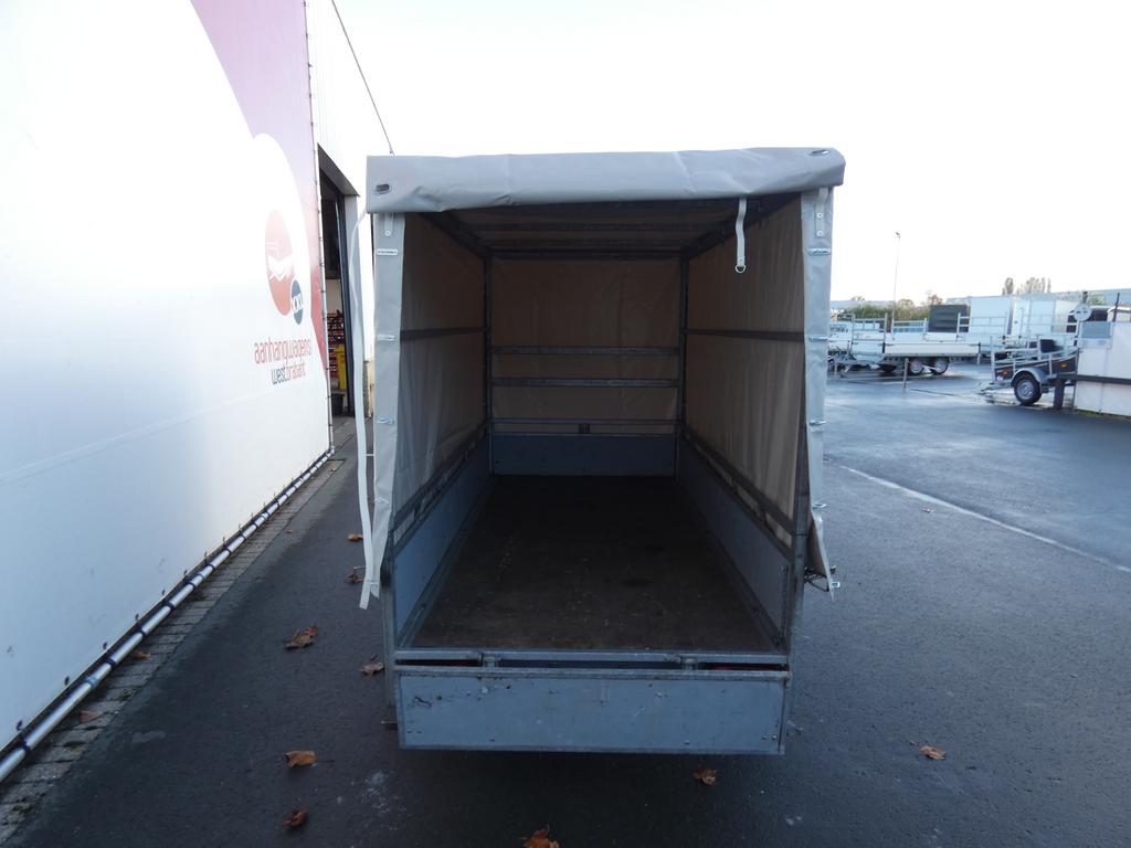 Loady huifaanhangwagen enkelas 250x130x150cm 750kg